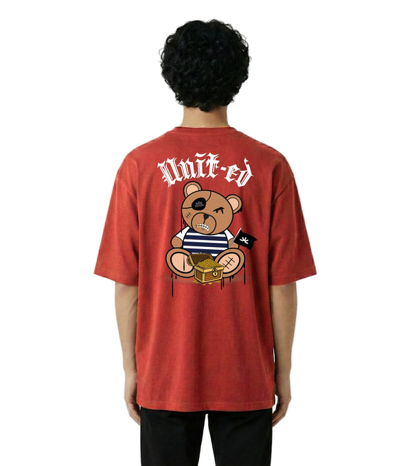 T-shirt Oversize - SPARROW - RED