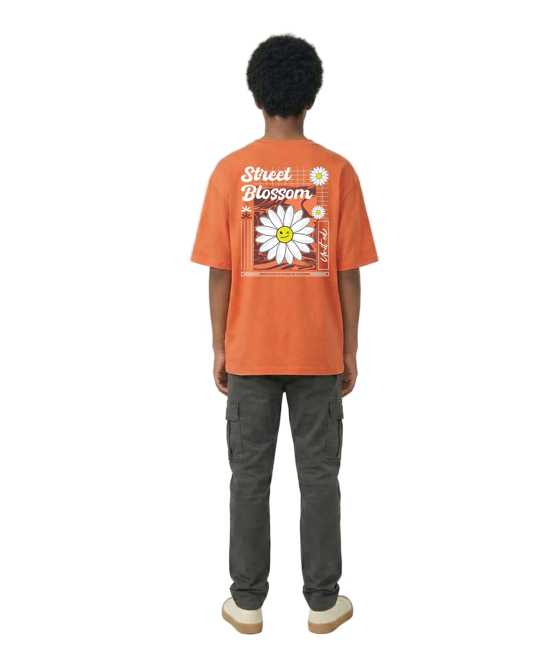 T-shirt Oversize - BLOSSOM - CAMELLIA