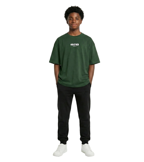 T-shirt Oversize - MULTIVERS - GARDEN GREEN