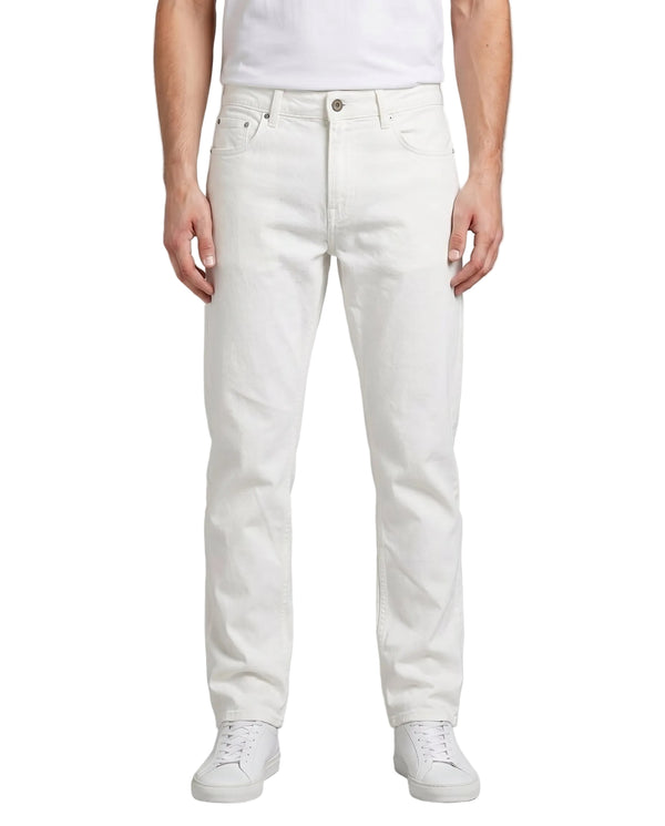 PANTALON JEAN REGULAR FIT - L5001-WHITE